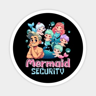 Mermaid Security Magnet